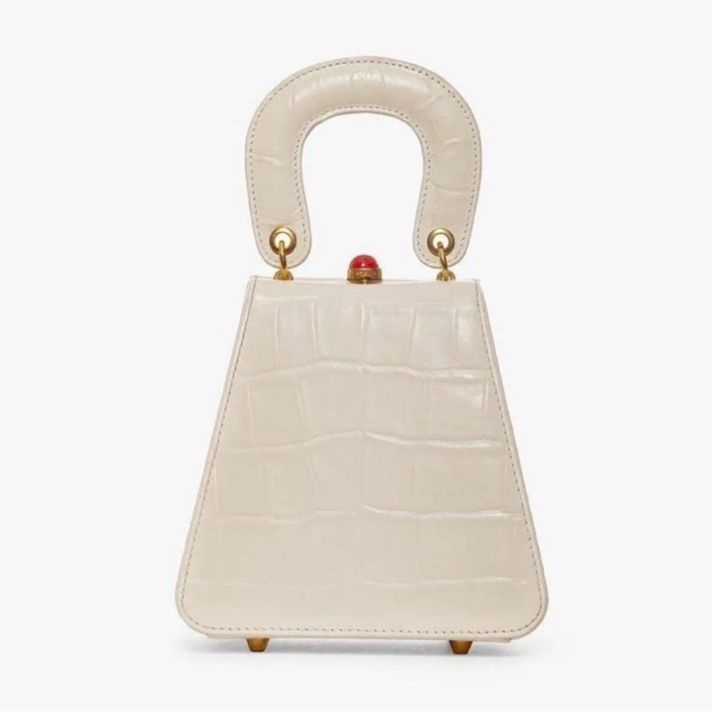 New Staud Kenny Croc Bag